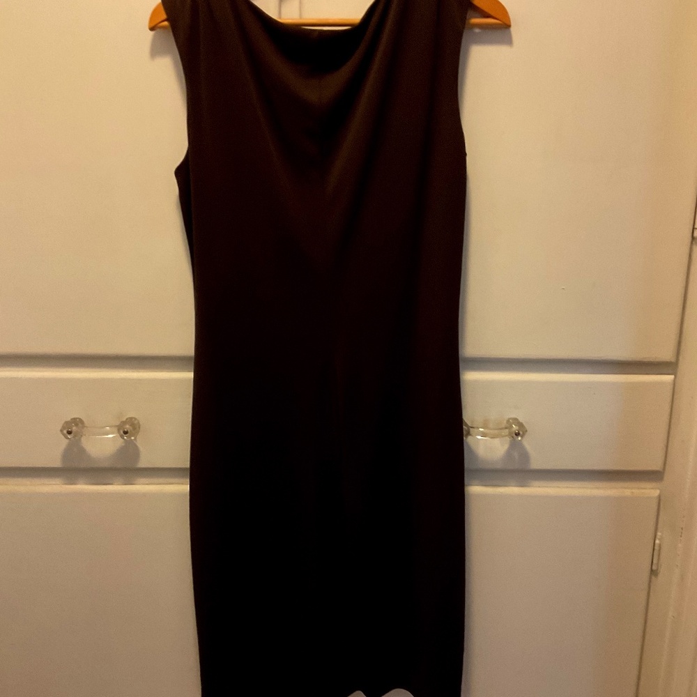 Zara dress large plum colored